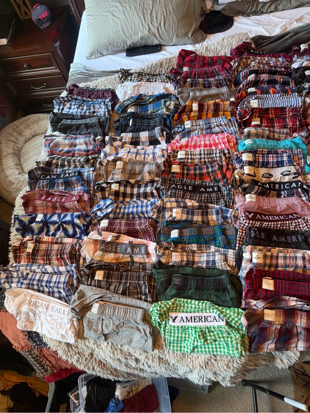 AE underwear collection Size medium ~100 pairs